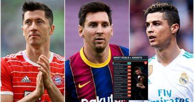 Messi, Ronaldo, Lewandowski: Who has the most goals + assists since 2012/2013?