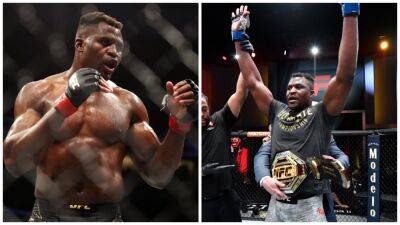 Francis Ngannou - Francis Ngannou reveals how long he has left in fighting career - givemesport.com -  Las Vegas