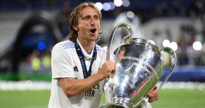 Modric signs one-year Real Madrid contract extension after landing fifth Champions League crown