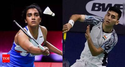 Aura Dwi Wardoyo - Tanisha Crasto - PV Sindhu, Lakshya Sen enter second round of Indonesia Masters Super 500 - timesofindia.indiatimes.com - Denmark - Usa - Indonesia - Jordan