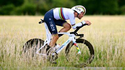 Criterium du Dauphine: Filippo Ganna wins stage four time trial, Wout Van Aert a close second to extend overall lead