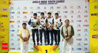 Grapplers shine to hand Haryana Khelo India Youth Games overall title - timesofindia.indiatimes.com - India