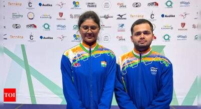 Narwal-Francis pair win India's third gold in Para Shooting World Cup in France - timesofindia.indiatimes.com - Sweden - France - China - Poland -  Tokyo - India - Slovakia