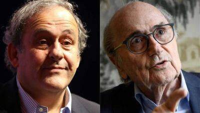 Fallen football chiefs Blatter and Platini face fraud trial