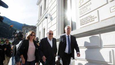 Trial of Blatter, Platini over corrupt football payments begins