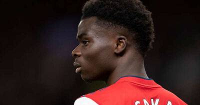 Bukayo Saka drops hint over Arsenal future amid Manchester City and Liverpool links