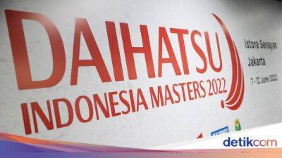 Jadwal Indonesia Masters 2022 Hari Ini