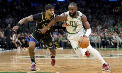 Celtics move within two wins of title after holding off Warriors in Game 3