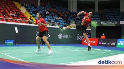 Indonesia Masters 2022: Rinov/Pitha dan Apriyani/Fadia ke 8 Besar