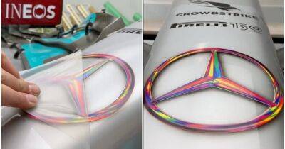 Lewis Hamilton - Toto Wolff - George Russell - Silver Arrows - Lewis Hamilton responds to Mercedes’ classy logo change for Pride month - givemesport.com -  Baku - county George -  Hamilton