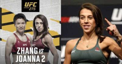 Joanna Jedrzejczyk - Joanna Jedrzejczyk vs Zhang Weili UFC 275 Betting Odds - msn.com - Britain - Singapore
