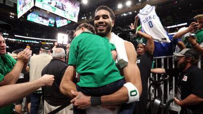 Celtics' Jayson Tatum on becoming young father: 'I think we need more role models like that'