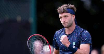 Liam Broady - British tennis ace completes thrilling comeback at Nottingham Open - msn.com - Britain - Finland - county Evans