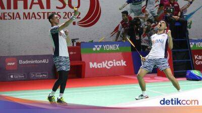 Fajar/Rian Tantang Juara Olimpiade di 8 Besar Indonesia Masters 2022 - sport.detik.com - Switzerland -  Tokyo - Indonesia - Taiwan - county Lee