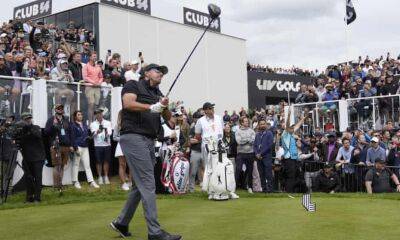 Dustin Johnson - Sergio Garcia - Kevin Na - Lee Westwood - Phil Mickelson - Graeme Macdowell - Patrick Reed - Martin Kaymer - Louis Oosthuizen - Jay Monahan - Branden Grace - PGA Tour suspends all golfers competing at Saudi-backed LIV event - theguardian.com