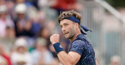 Liam Broady - Mark Taylor - Tennis ace has 'brilliant' Nottingham memories after comeback win - msn.com - Britain - Finland - county Evans