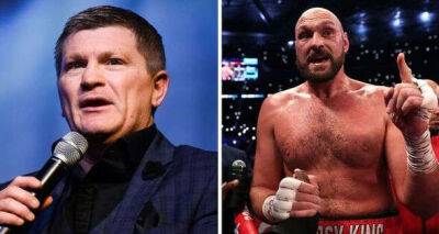 Anthony Joshua - Tyson Fury - Ricky Hatton - Ricky Hatton thinks Tyson Fury will make retirement U-turn due to 'two boils on backside' - msn.com