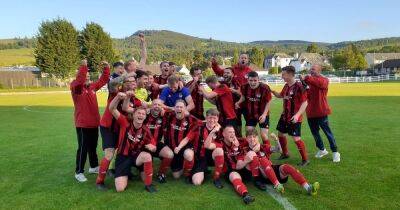 Kettins celebrate memorable Perthshire amateur football Division One title win - dailyrecord.co.uk