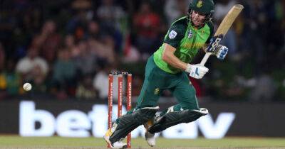 Cricket-South Africa's Miller and Van der Dussen blitz India