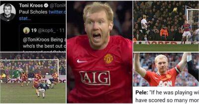 Paul Scholes: Video shows Man Utd icon is 'disrespected' amongst Gerrard/Lampard debate