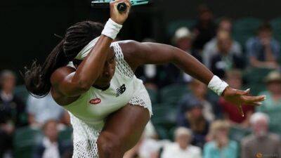 Petra Kvitova - Elena Rybakina - Gauff launches 122 mph fastest serve at Wimbledon - channelnewsasia.com - Usa - Romania