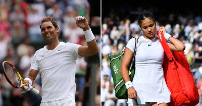 Rafael Nadal sends advice to Emma Raducanu following her early Wimbledon exit