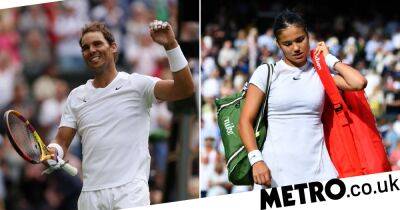 ‘A very important character for our sport’ – Rafael Nadal sends support to Emma Raducanu following Brit’s early Wimbledon exit