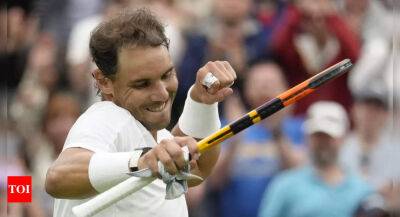 Rafael Nadal - Martina Navratilova - Rafael Nadal grinds past Ricardas Berankis into Wimbledon third round - timesofindia.indiatimes.com - Lithuania