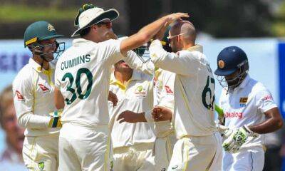 Australian spinners rip through Sri Lanka to wrap up first Test inside three days