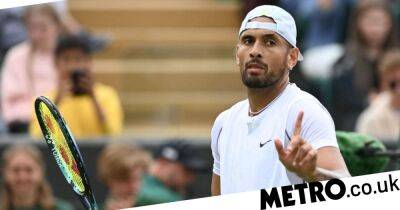 Furious Nick Kyrgios has heated debate with journalist over probe into his behaviour