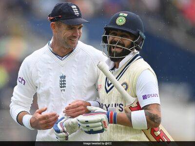 India vs England - Sharing A Laugh With The Adversary: ICC's James Anderson-Virat Kohli Pic Goes Viral