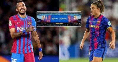 Pedri, Fati, Putellas: Barcelona stars feature in new Spotify Camp Nou rebrand