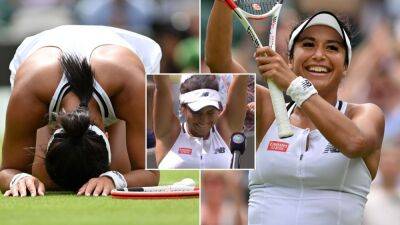 Wimbledon: Heather Watson’s heartwarming speech after finally reaching last 16