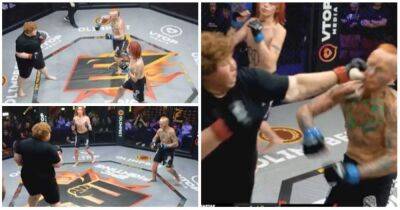 Strangest MMA fight? Pensioner and his son pair up to take on one woman in Russia - givemesport.com - Russia - Vietnam