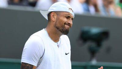 Wimbledon 2022: Nick Kyrgios issued fine for spitting towards fan in his first-round win over Paul Jubb