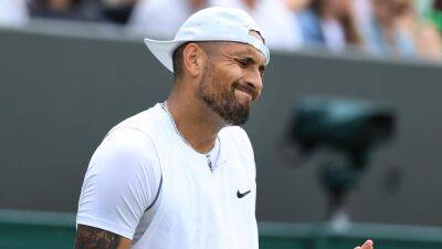 Nick Kyrgios - Paul Jubb - Wimbledon 2022: Nick Kyrgios issued fine for spitting towards fan in his first-round win over Paul Jubb - eurosport.com - Australia