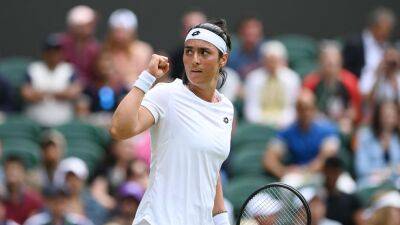 Ons Jabeur progresses to Wimbledon fourth round after straight sets victory against French teenager Diane Parry