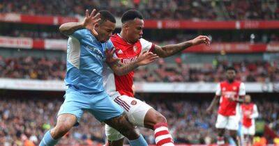 Arsenal drop further Gabriel Jesus hint as Man City striker appears on club shop