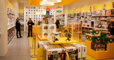 Free Lego up for grabs as Manchester's store celebrates 10-year milestone this weekend