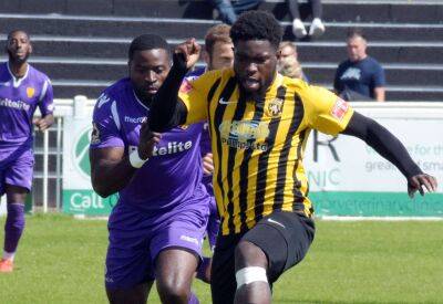 Striker David Smith signs for National League club Bromley as departure from Folkestone Invicta confirmed