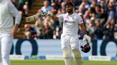 James Anderson - Sam Billings - India vs England, 5th Test: Rishabh Pant Reaches Massive Landmark With Edgbaston Blitzkrieg - sports.ndtv.com - India - Birmingham