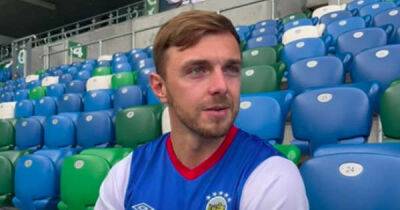 Robbie McDaid expecting first Big Two with Linfield to be 'tasty' affair