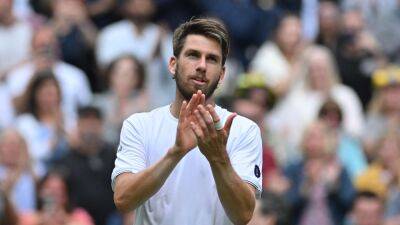 Cameron Norrie - Tommy Paul - Steve Johnson - Wimbledon: Cameron Norrie cruises into fourth round for the first time with dominant win over Steve Johnson - eurosport.com - Britain - Usa