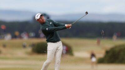 Rory Macilroy - Collin Morikawa - Cameron Young - Reigning champ Morikawa off the pace after bad day with putter - channelnewsasia.com -  Sandwich