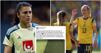 Chelsea Women star slams VAR decision from Sweden vs Switzerland at Euro 2022