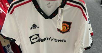 Manchester United away shirt 'leaked' after appearing in Australia shop