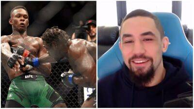 Robert Whittaker doesn't feel sympathy for Israel Adesanya after UFC 276