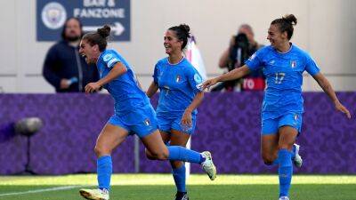 Valentina Bergamaschi rescues Italy draw against Iceland to keep Euros bid alive