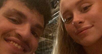 ITV Coronation Street's Simon Barlow actor Alex Bain looks loved-up with girlfriend in night-time beach snaps