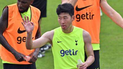 Son Heung-min and Harry Kane train ahead of Spurs' Sevilla friendly - in pictures